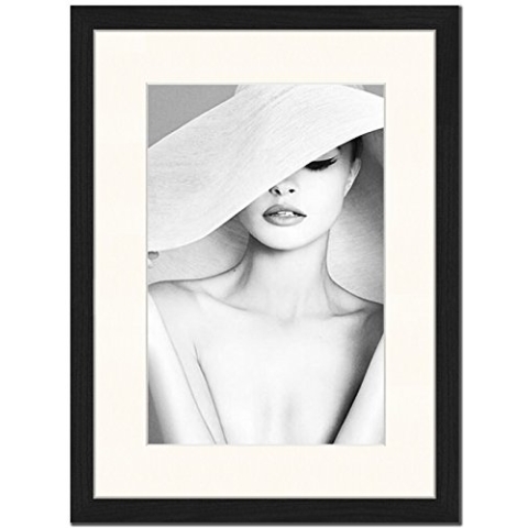 Jacob Baden "World of Big Hüte Gerahmter Druck, mehrfarbig, 46,5 x 46,5 x 6 cm