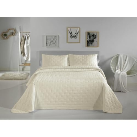 Pierre Cardin Tagesdecke Dots Tierra Bett 135 cm (3 Stück)