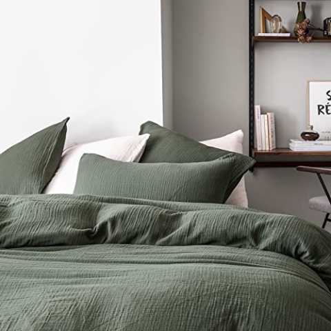 Essix Bettbezug aus Baumwollgaze British Garden, 140 x 200 cm