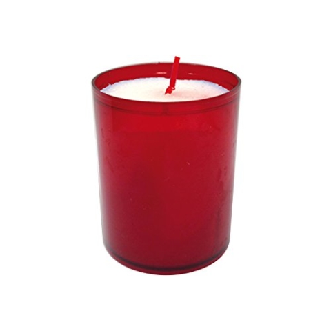 HAUTEKIET w3040018 W304pc S120 Cups Kerze weiß rot