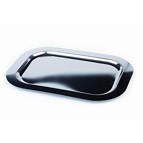 APS 1310 Tablett Finesse, 58 x 42 cm, Höhe 1 cm, 18/0 Edelstahl, spülmaschinengeeignet, Made in Germany