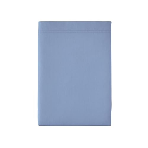 Essix Premium Bettlaken aus Perkal-Baumwolle, 180 x 290 cm, Olympisches Blau