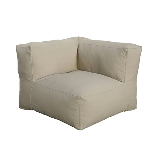 RED DECO Ecksessel, grau, one Size