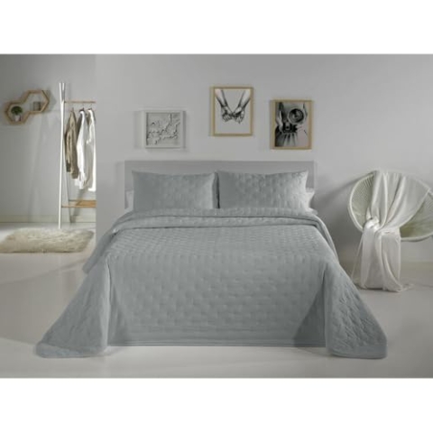 Pierre Cardin - Bouti Dots - Bett 105 cm - Farbe Grau C5