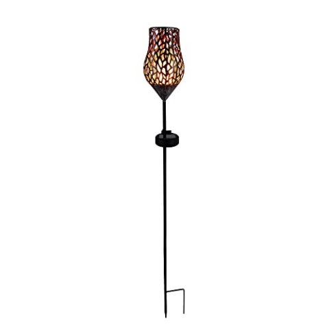 Lumi Jardin Solar-Taschenlampe zum Stechen H85.5CM ROSE Schwarz