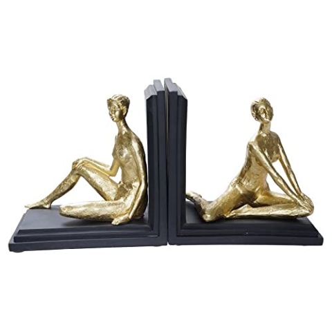 DKD Home Decor - Buchstützen, Mehrfarbig (S3019700)