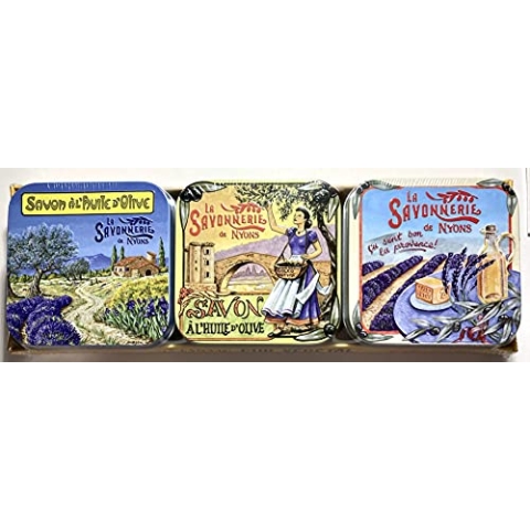 La Savonnerie de Nyons Viel Von 3 provence-100 Gramm, Multi/Farbe, eine Größe