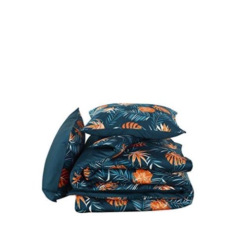 Bettwäsche Set Paradiesvogel 200x220 cm 100% Baumwolle Satin