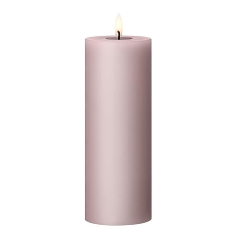 Ester & Eric - LED Stumpenkerze 20cm 52 - Revolutionäre LED Stumpenkerzen mit Schein - Elegante und hochwertige Kerzen - Handwerk und Know-how