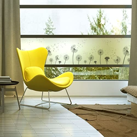 Selbstklebende Sichtschutzfolie für Fenster & Duschtüren, Motiv: LITS – selbstklebend, Sichtschutz für Fenster & Duschtür – 40 x 200 cm
