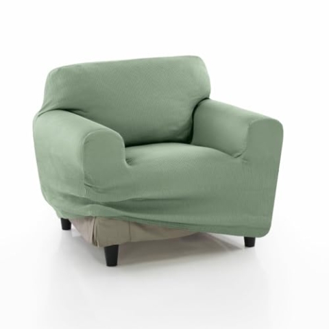 SOFAKOVER® Sofabezug, super elastisch, für 1-Sitzer, atmungsaktiv, bequem und langlebig, Sofaüberwurf, einfach anzubringen, Maße 70-110 cm, Türkis