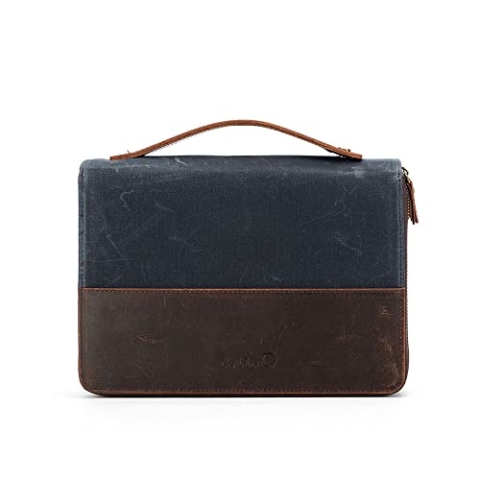 Della Q 99639 Canvas Portfolio, Blue, Einheitsgröße