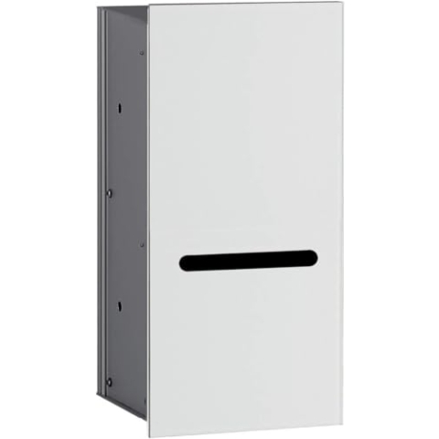 Emco Asis 2.0 Unterputz Toilettenpapierhalter, Front optiwhite, Einbauschrank, rahmenlos, Türanschlag links – 972427422