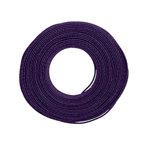 Vaessen Creative Basteldraht und Schmuckdraht 60 m x 2 mm Aubergine (Lila) – Flexibler Draht mit Hammer Aufdruck zum Basteln für Blumenkranz, Scmuckherstellung und Modellbau