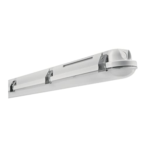 LEDVANCE Feuchtraumleuchte LED: für Decke/Wand, DAMP PROOF DALI, 21 W, 220…240 V, Cool Daylight, 6500 K, Gehäusematerial: Polycarbonat (PC), IP65, 1-er-Pack