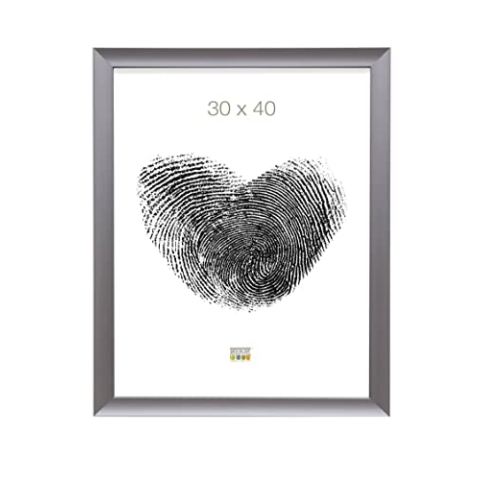 Deknudt S021D7_30.0x40.0 Bilderrahmen, Metall, 30 x 40 cm, Grau