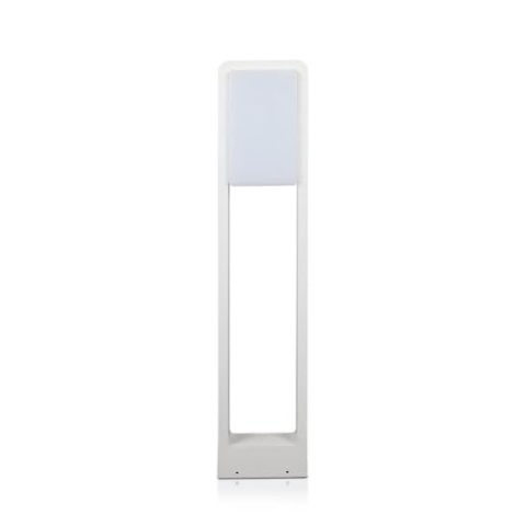 V-TAC Pollerleuchte für den Außenbereich - Samsung - IP65 - Weiß - 10W - 900 Lumen - 4000K