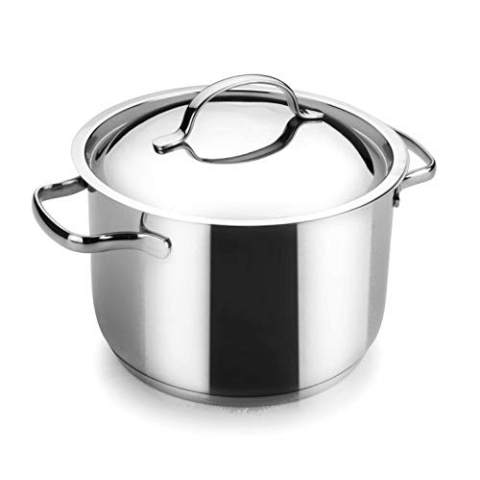 LACOR 32128 Fleischtopf mit Deckel 28 cm Basic