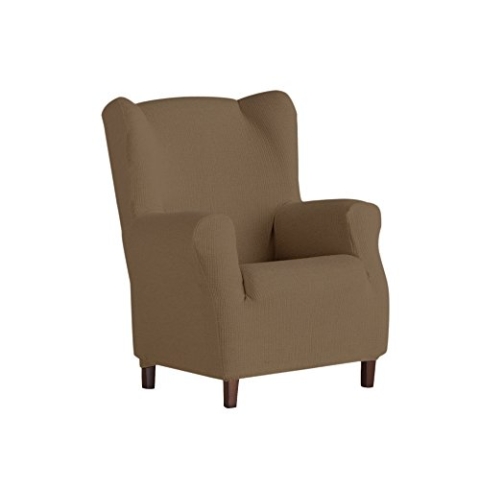 Eysa Dorian elastisch Sofa überwurf ohrensessel, Chenille, 11-beige, 37 x 9 x 29 cm