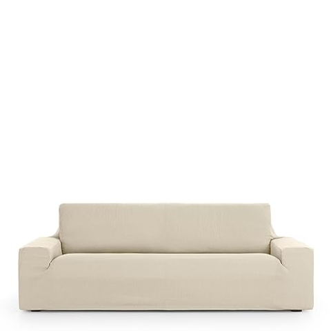 Eysa Ulises elastisch Sofa überwurf 4 sitzer, Polyester-Baumwolle, 00-Ecru, 37 x 11 x 29 cm
