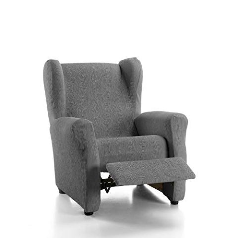 Martina Home Emilia Tasche Sessel Relax, Stoff, Grau, 33 x 8 x 42 cm