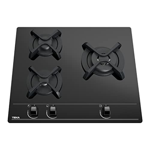 Teka GBC 63010 KBB BUT, Glaskeramik, Schwarz, Gas Butano, 60