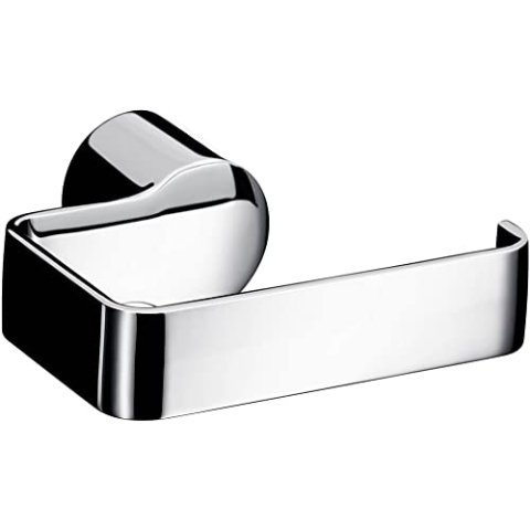 Emco 840200100 Papierhalter Fino ohne Deckel, chrom, Grau