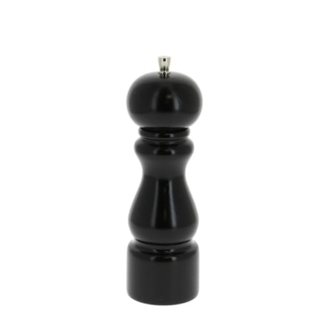 MARLUX S330.203333 Rumba Salzmühle, Holz, schwarz, 6,4 x 6,4 x 21 cm