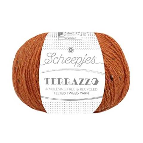 Scheepjes - Scheepjes 715 Mandarin Terrazzo Garn - 1x50g