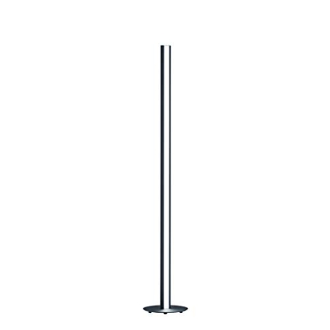 Fischer & Honsel Stehleuchte Beat TW 1x LED 41,0 Watt, matt, sandschwarz, 3 Stufen CCT, stufenlos dimmbar, 40296, 24 x 24 x 140 cm (LxBxH), 4500 lm, 2700 K / 3350 K / 4000 K