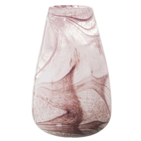 Alexandra House Living Vase, Rosa, Glas, 18 x 18 x 31 cm