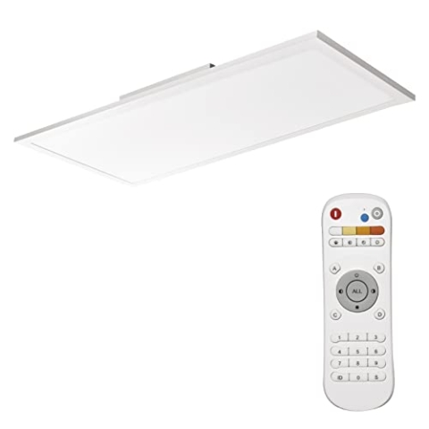 EMOS LED Deckenleuchte 25W dimmbar mit Fernbedienung, einstellbare Helligkeit 210-2100 lm und Lichtfarbe 2700-6000 K für Wohnzimmer, Kinderzimmer, Schlafzimmer, Flur, Büro
