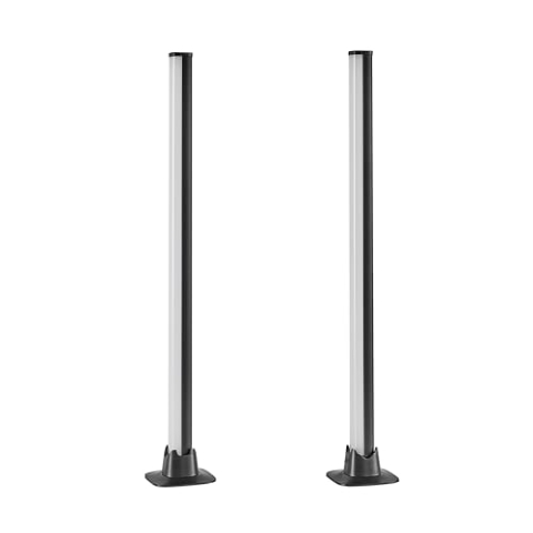 Reality Leuchten LED Tischleuchte Boy 2er Set R55392102, Kunststoff Schwarz matt, inkl. 2x 5 Watt LED, Fernbedienung, Dynamic Light, Sound Control, USB