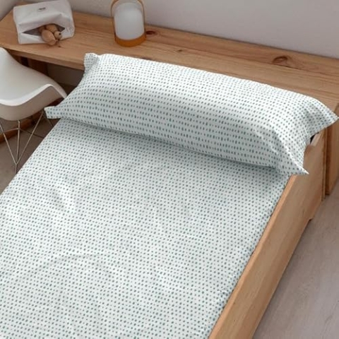 Belum | Jeddah Spannbettlaken, 100% Baumwolle, Bedruckt, 100% gekämmte Baumwolle, Fadenzahl 175 (Bett mit 105 cm)