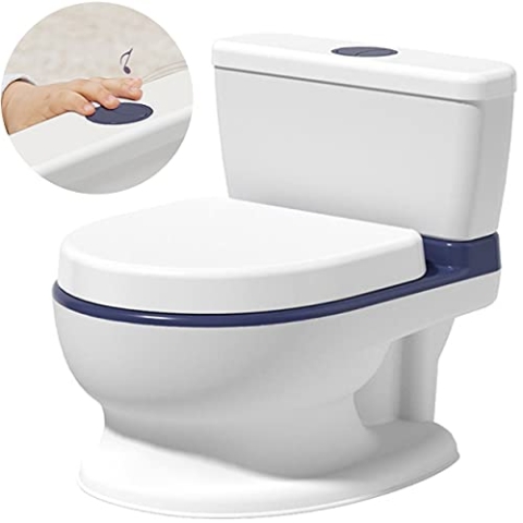 Ricokids Kindernachtel mit Melodie RK-290 Weiss-blau