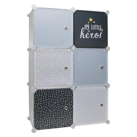 ESTANTERÍA MODULABLE 6 CUBOS