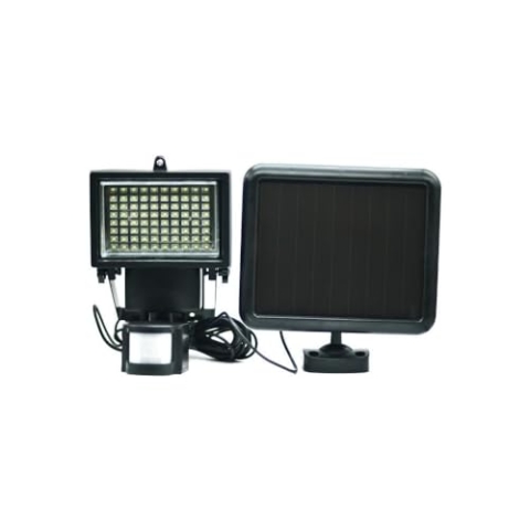 Galix 8017 Solar-Strahler sehr eclairant mit Presence Sensor Kunststoff schwarz