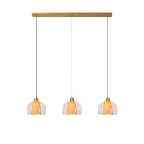 LUCIDE GUNHILD - Pendelleuchten - 3xE27 - Transparent