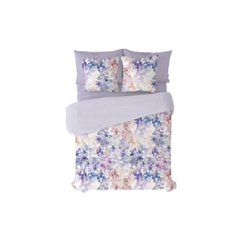 Pierre Cardin Bettwäsche-Set, Sara, Malve, für 90 cm breite Betten, 3-teilig