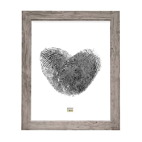 Deknudt Frames Bilderrahmen Größe (Bild): 50 cm H x 40 cm B, Farbe: Grau - Beige