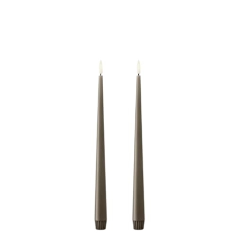 Ester & Eric - LED Stumpenkerze 30cm 77 - Elegante LED Kegelkerzen - Elegante und hochwertige Kerzen - Handwerkskunst und Know-how
