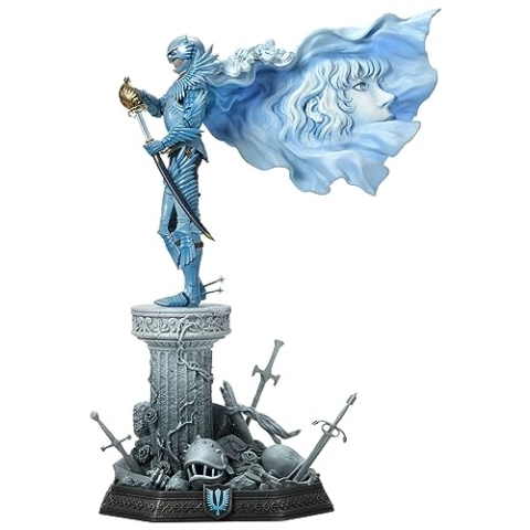 Prime 1 Studio Berserk Legacy Art Kentaro Miura Statue, 1/6 Griffith, 56 cm, Gold, Silber, Dunkler Erdton