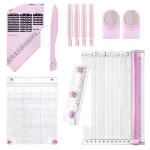 We R Memory Keepers 60000588 The Works All Tool Lilac 12pcs, Weiß, One Size