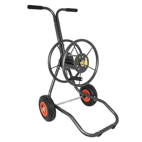 HOME It® Schlauchwagen 30m für Gartenschlauch - Schlauchwagen ohne Schlauch damit Sie Ihren eigenen Gartenschlauch verwenden können