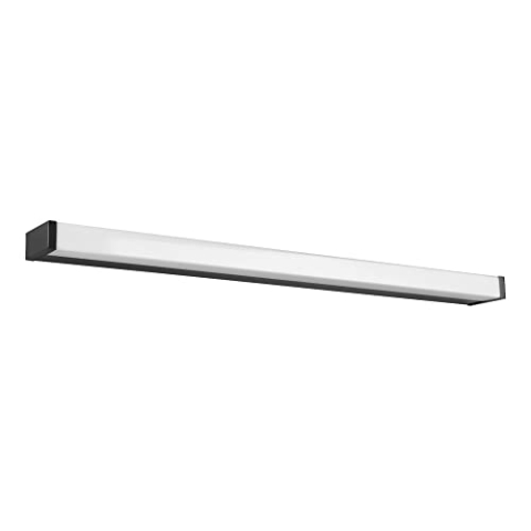 Trio Leuchten LED Bad Wandleuchte Fabio 283817932, Metall Schwarz matt, inklusiv 12 Watt LED