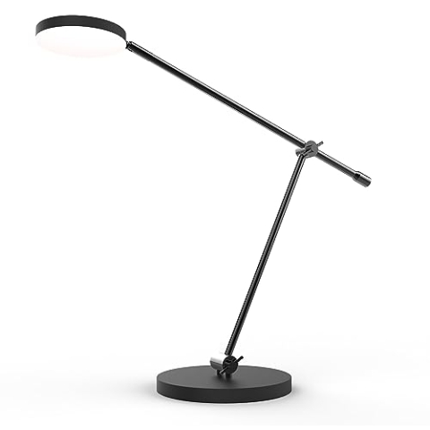 Unilux Sunlight LED Leuchte, mit Appsteuerung, Gelenkarm, schwarz