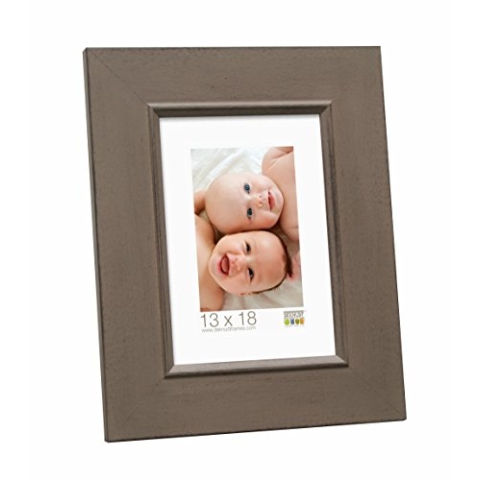 Bilderrahmen Gre (Bild): 50 Cm H X 40 Cm B, Farbe: Braun
