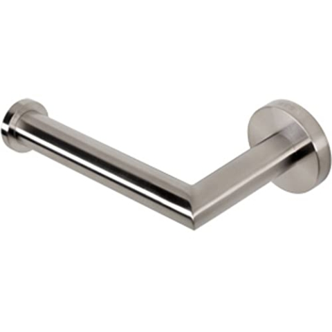 Geesa Nemox Toilettenpapierhalter, Toilettenrollenhalter aus Edelstahl gebürstet, 152 x 49 x 87 mm