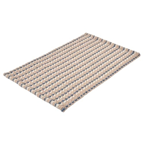 Kleine Wolke Badteppich, Polyester, Sandbeige, 70x120cm