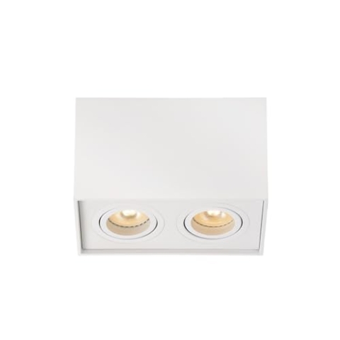 LUCIDE TUBE - Deckenstrahler - 2xGU10 - Weiß
